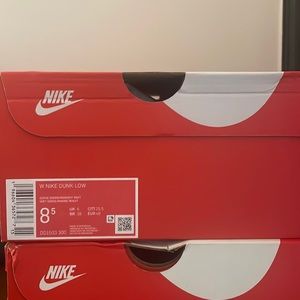 Green and Navy dunks